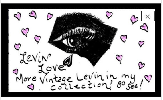 Vintage Ed Levin Floral Thin Cuff Bracelet Signed… - image 7