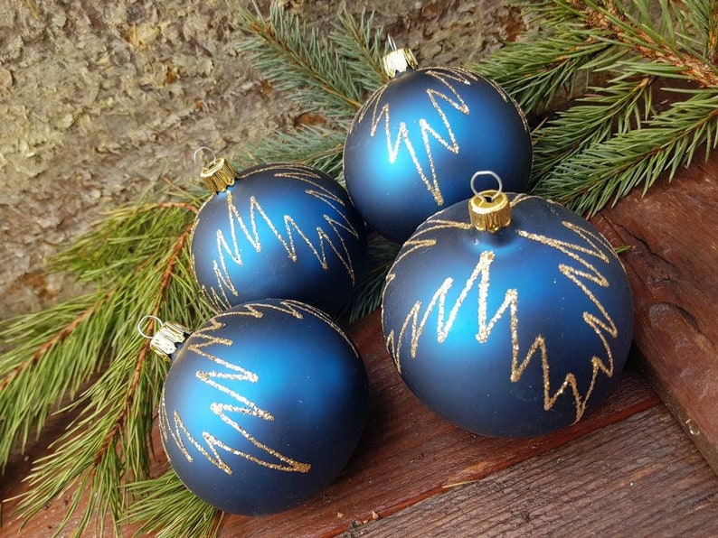 Clayre /& FED de Noël Boule christmas verre Christmas Perles Paillettes Argent Blanc
