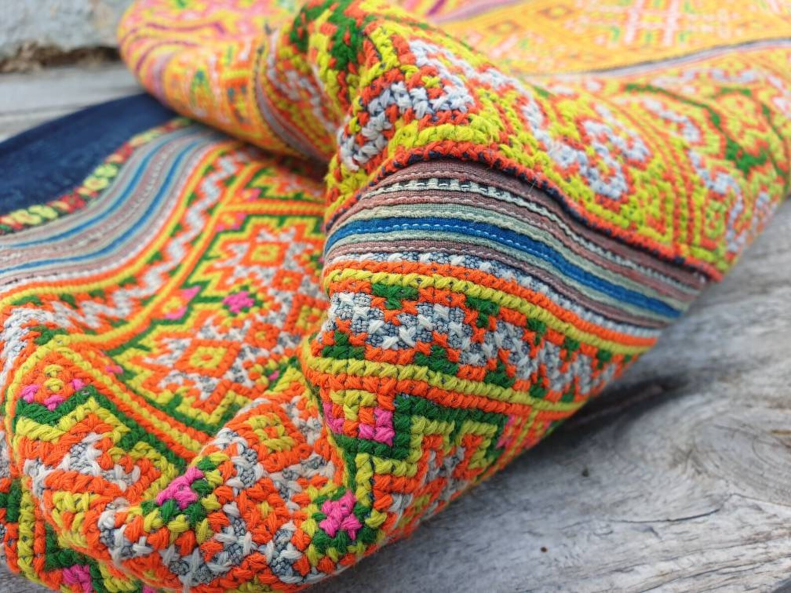 From the Hills Vintage Vietnamese Quilt Hill Tribe Very Etsy