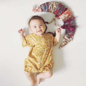 Bébé kimono, barboteuse Jinbei, HIBANA, japonais image 5