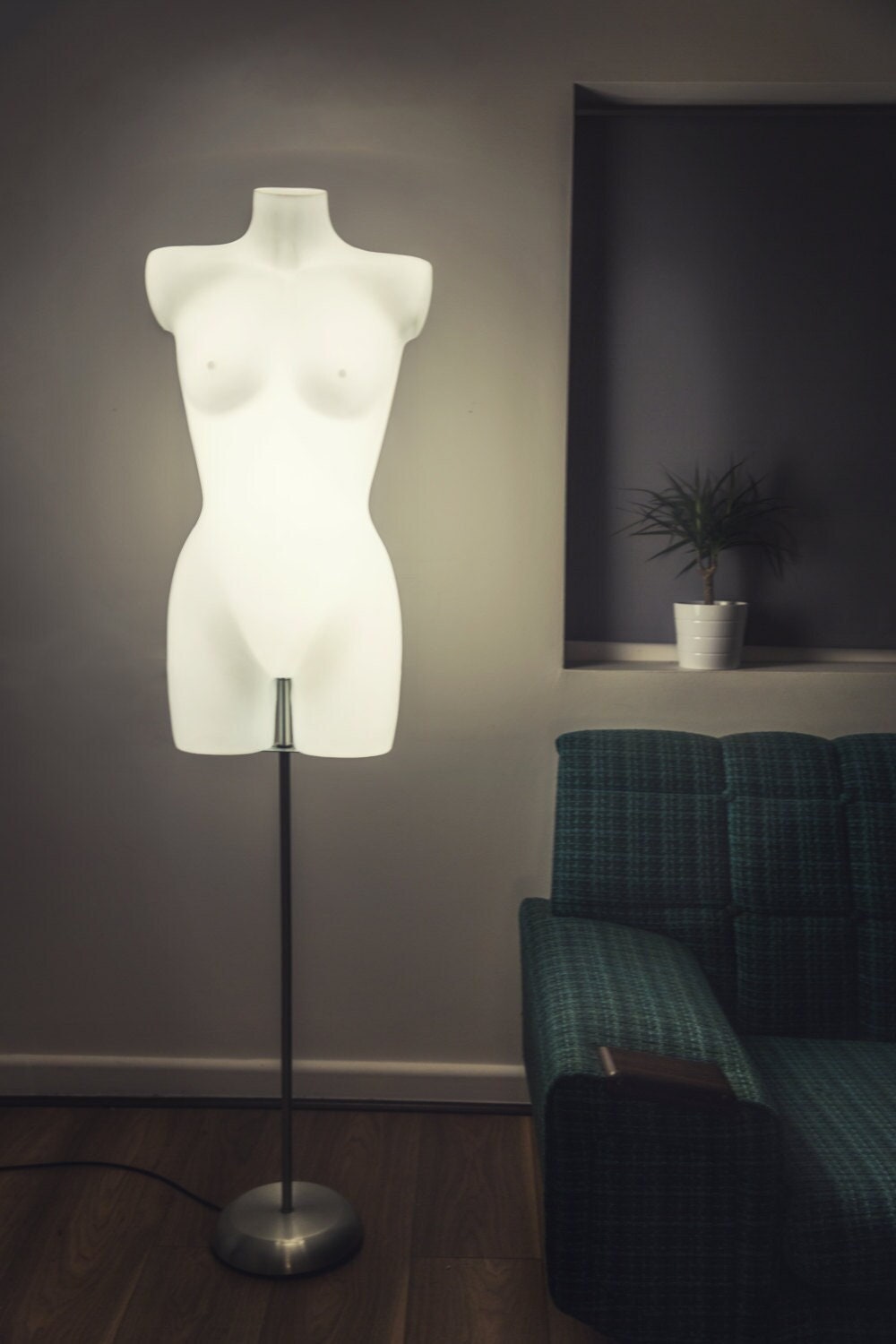 Mannequin lampadaire