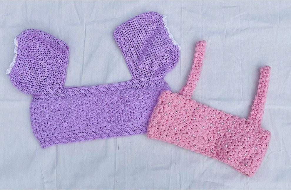 Windflower Crochet Top Pattern