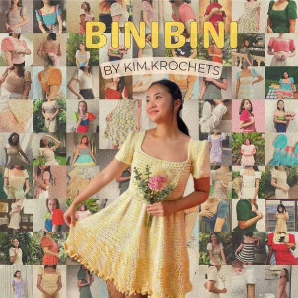 Binibini Filipiñana Crochet Dress Pattern by Kim.Krochets