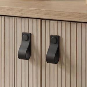 Cabinet leather pull, furniture handles for PAX, BESTA, Malm, WIDE straight