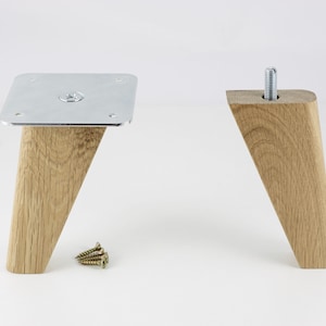 Mid Century wood legs for IKEA kallax