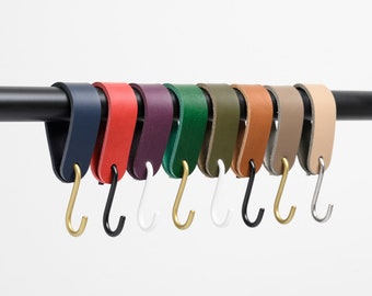 Ustensile S-Hook / Wardrobe hook / Leather S-Hook )