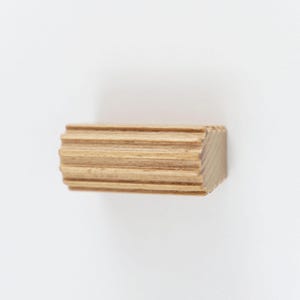 drawer pulls Kallax, wood drawer pull, furniture knobs, ikea handle replacement