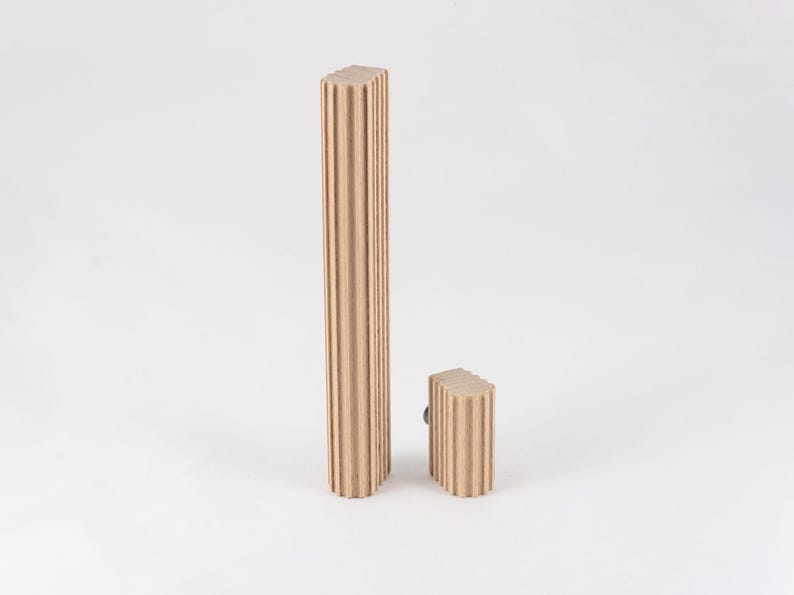 drawer pulls Kallax, wood drawer pull, furniture knobs, ikea handle replacement