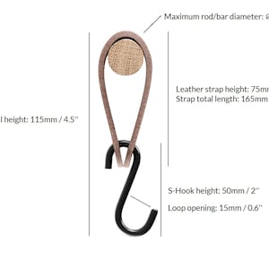 leather S-Hook