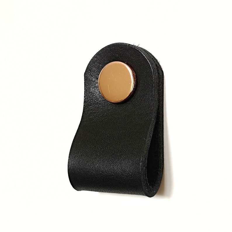 Leather drawer pulls / Leather pulls / Dresser handles Etsy