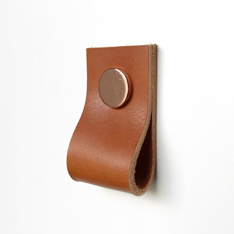 Leather drawer pulls Leather pulls Dresser handles