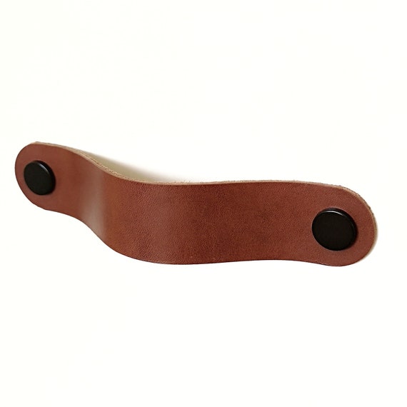 Leather Drawer Pulls Leather Pulls Dresser Handles Etsy