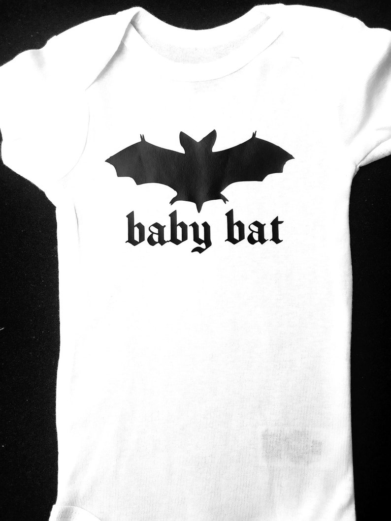 Baby Bat Organic Onesie Newborn9 Mo. Size Infant Clothes Etsy