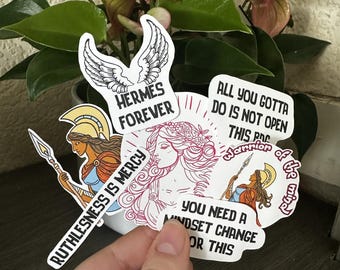 EPIC Sticker Pack | Matte Vinyl Sticker | Greek Mythology