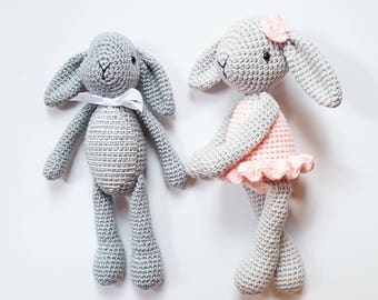 Amigurumi Crochet Pattern "Ida the little bunny" PDF