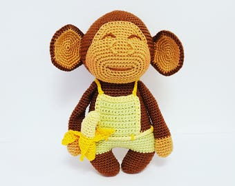 Amigurumi Pattern Crochet Monkey Max Language: German!! Download PDF