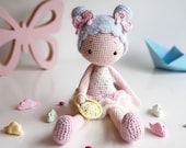 Amigurumi Doll pattern quot Candy Girl quot PDF download