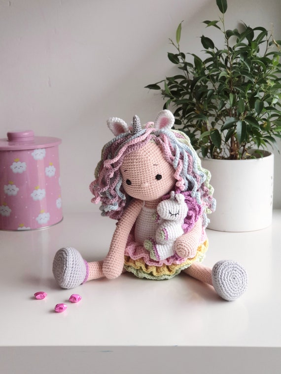 unicorn doll crochet pattern