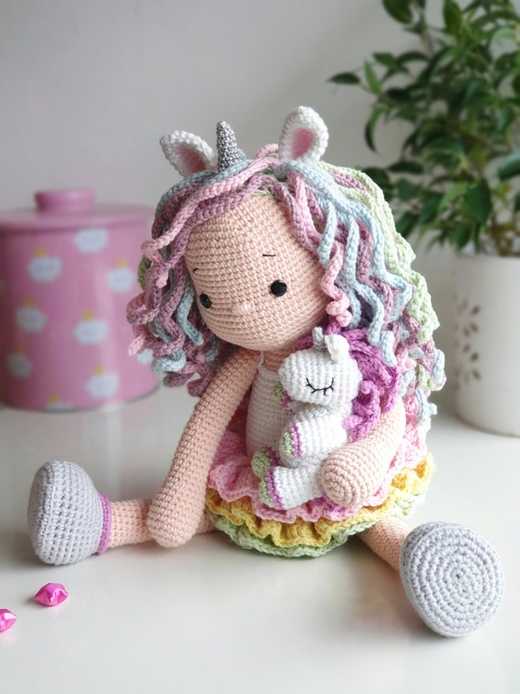 unicorn doll crochet pattern