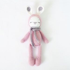 Amigurumi Crochet Pattern &quot;Sleeping Bunny Zoe&quot; (German+English!) PDF
