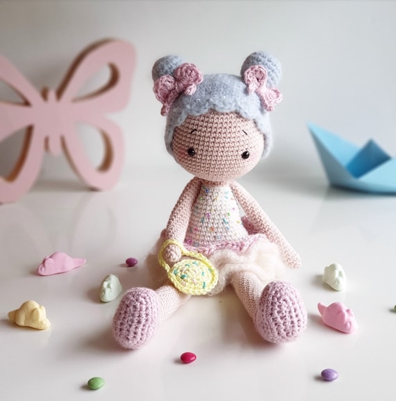 Etsy crochet doll pattern sale