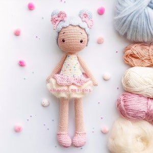 Amigurumi Doll pattern Candy Girl PDF download image 2