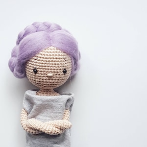 Amigurumi (German & English) Pattern Crochet Doll "Lea" PDF