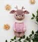 Amigurumi crochet pattern 'Carlotta the fawn' PDF Download (German/English/Spanish)