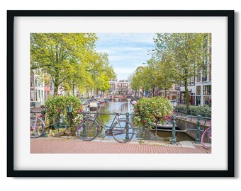 Amsterdam Photography, Prints of Europe, Amsterdam Canal Photo,  Europe Fine Art Photography, Amsterdam Wall Art