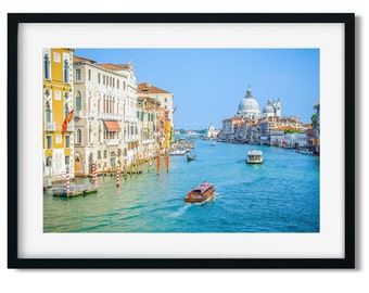 Venice Photography Grand Canal, Italy Fine Art Photograph, Europe Photography, Photos of Italy, Venice Wall Art
