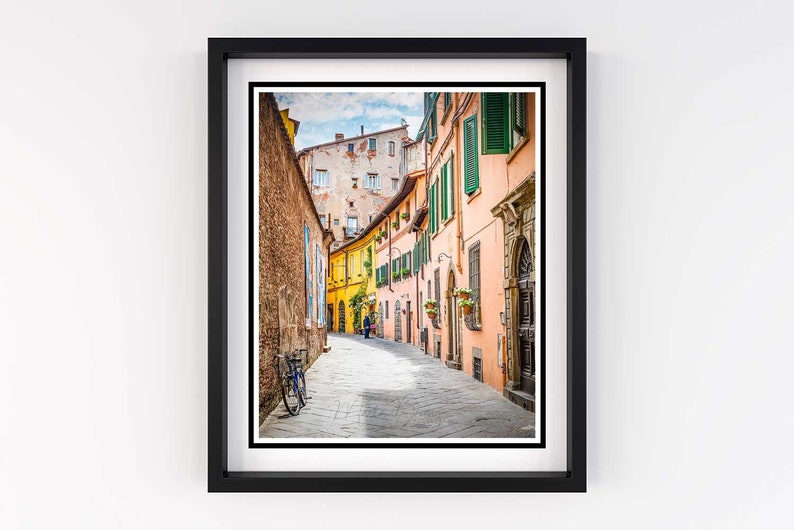 Lucca Italy Photography Tuscany Wall Art Print Italy Etsy