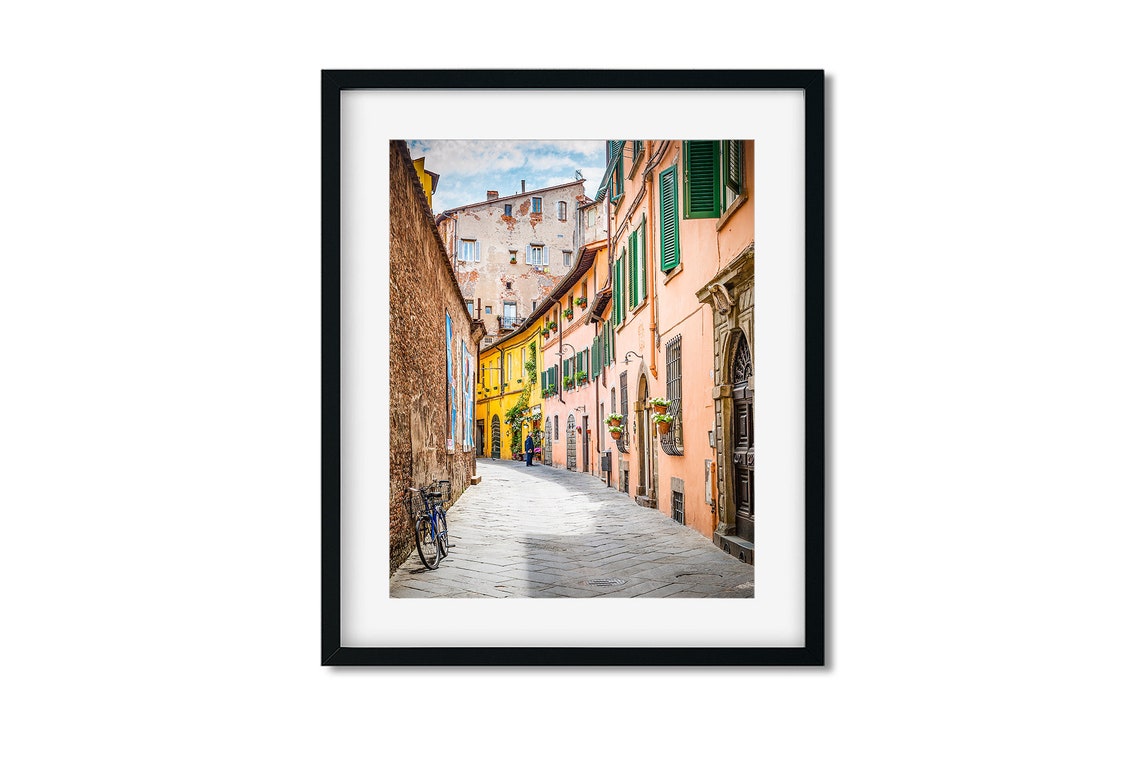Lucca Italy Photography Tuscany Wall Art Print Italy Etsy
