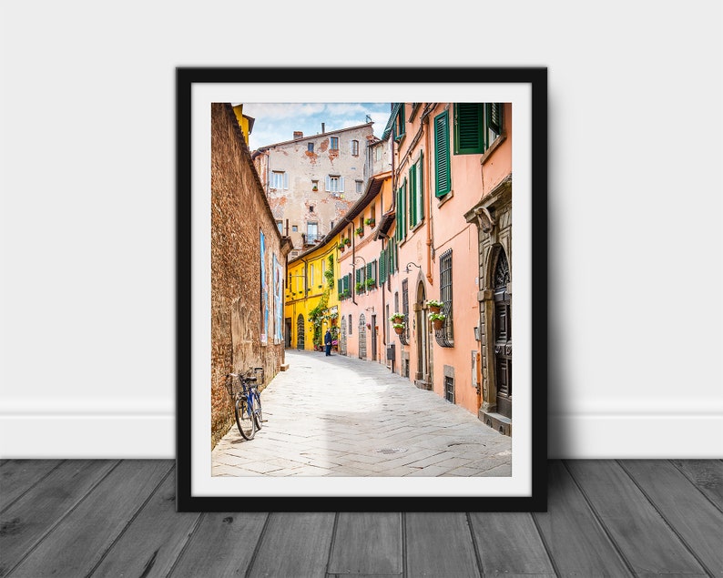 Lucca Italy Photography Tuscany Wall Art Print Italy Etsy