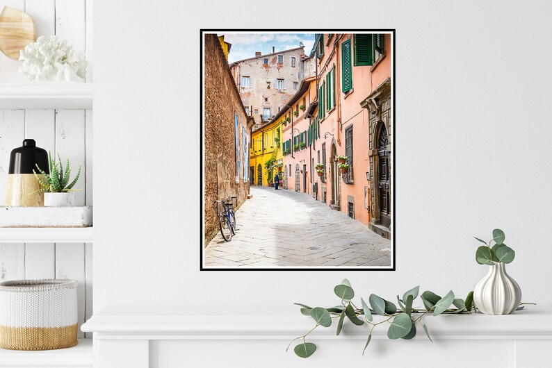 Lucca Italy Photography Tuscany Wall Art Print Italy Etsy