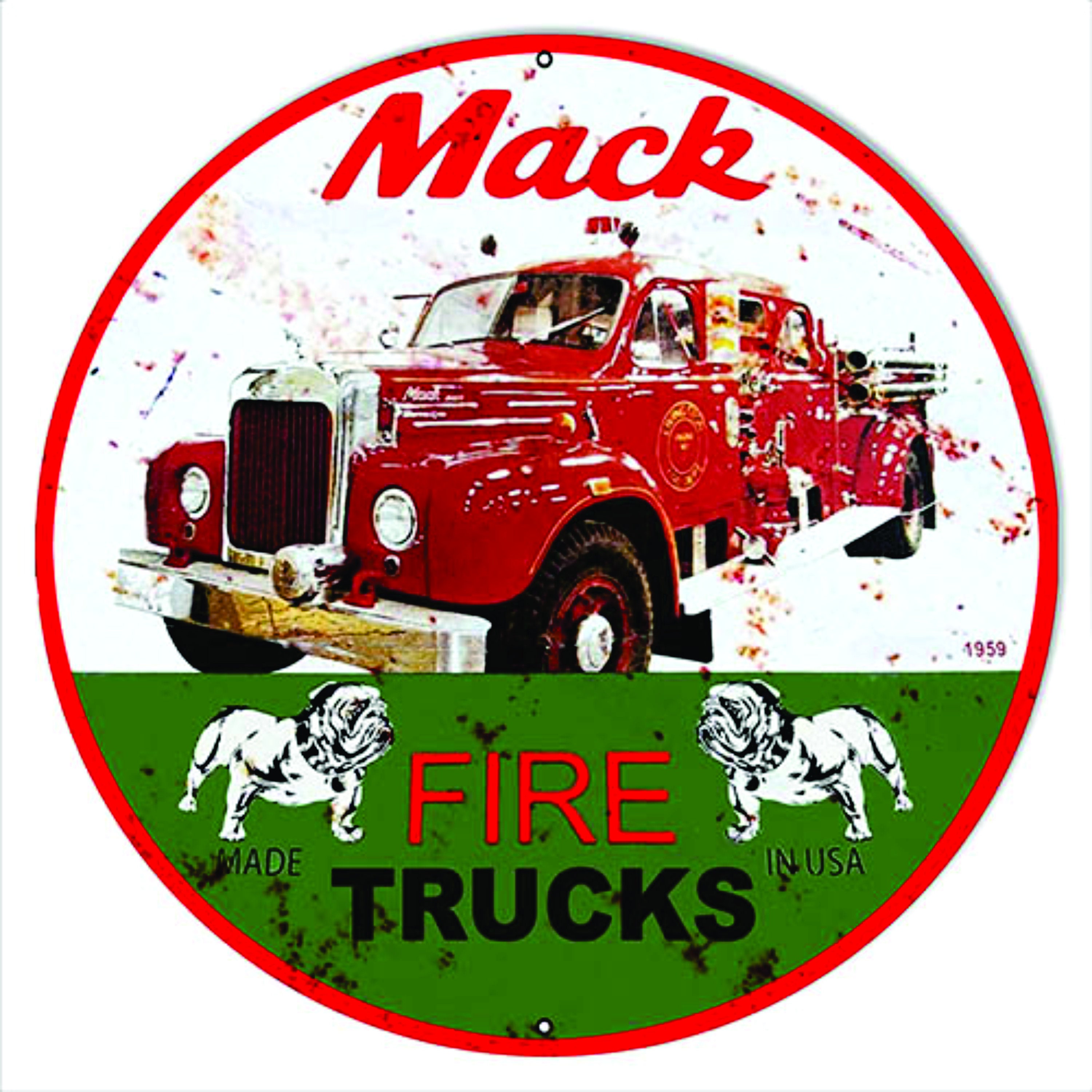 Mack Truck Sign B087