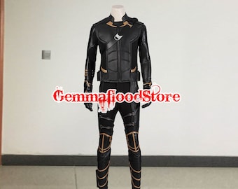 Avengers Infinity War Cosplay Costume Outfit Avengers Hawkeye Clint Barton Cosplay Costume Custom Made Size