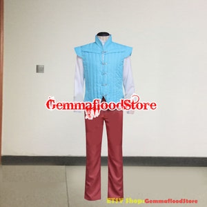 Flynn Rider Kostum Tangled Rapunzel Prinz Flynn Rider Outfit Etsy