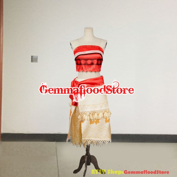 Princess Moana Costume Adult Moana Princess Dress Cosplay Etsy Princess Moana Costume Adult Moana Princess Dress Cosplay Etsy