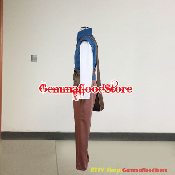 Flynn Rider Kostum Tangled Rapunzel Prinz Flynn Rider Outfit Etsy
