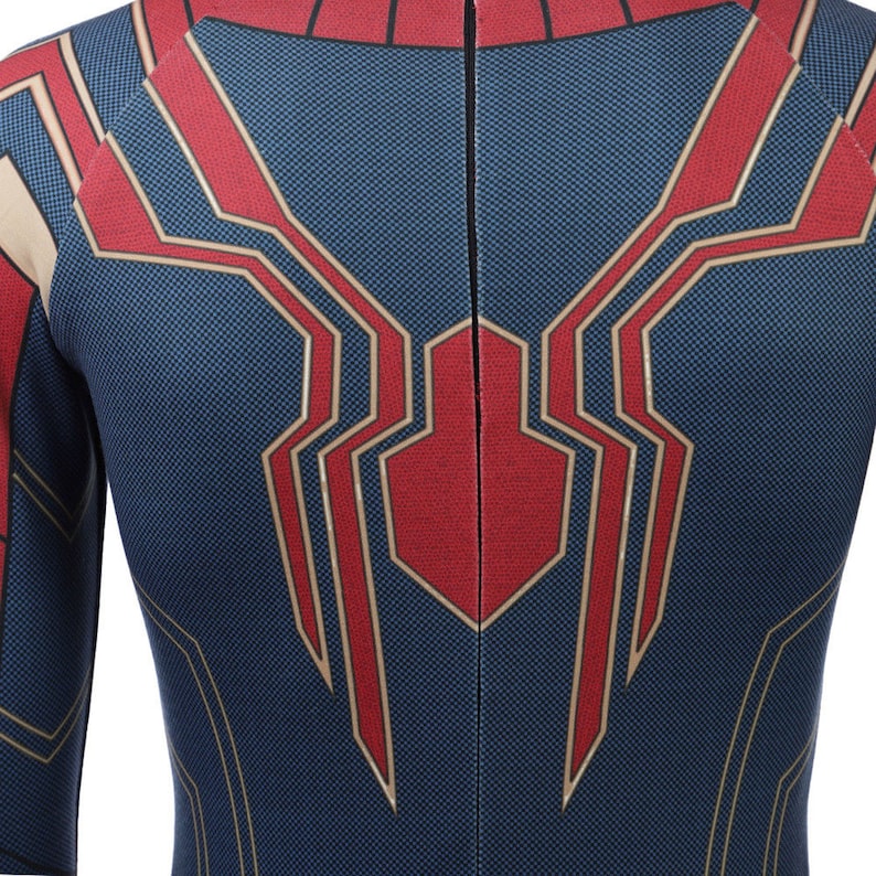 Avengers Infinity War Spider-Man Peter Parker Cosplay Costume