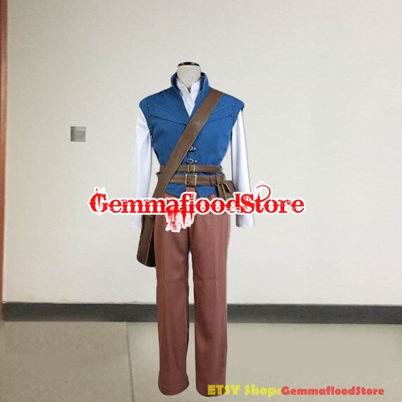 Flynn Rider Kostum Tangled Rapunzel Prinz Flynn Rider Outfit Etsy