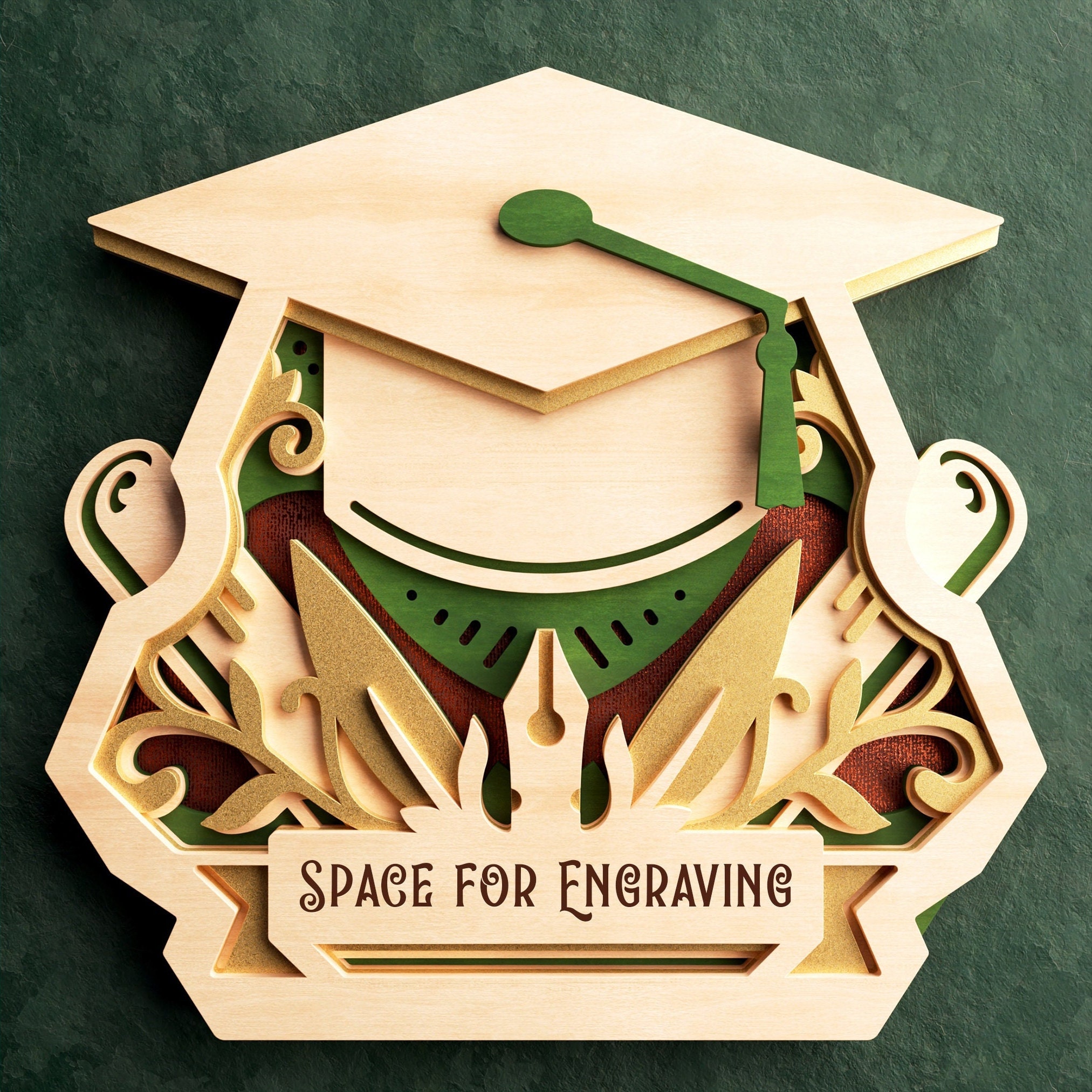 School Cap Graduation 2024 Machine Embroidery Design - Apex