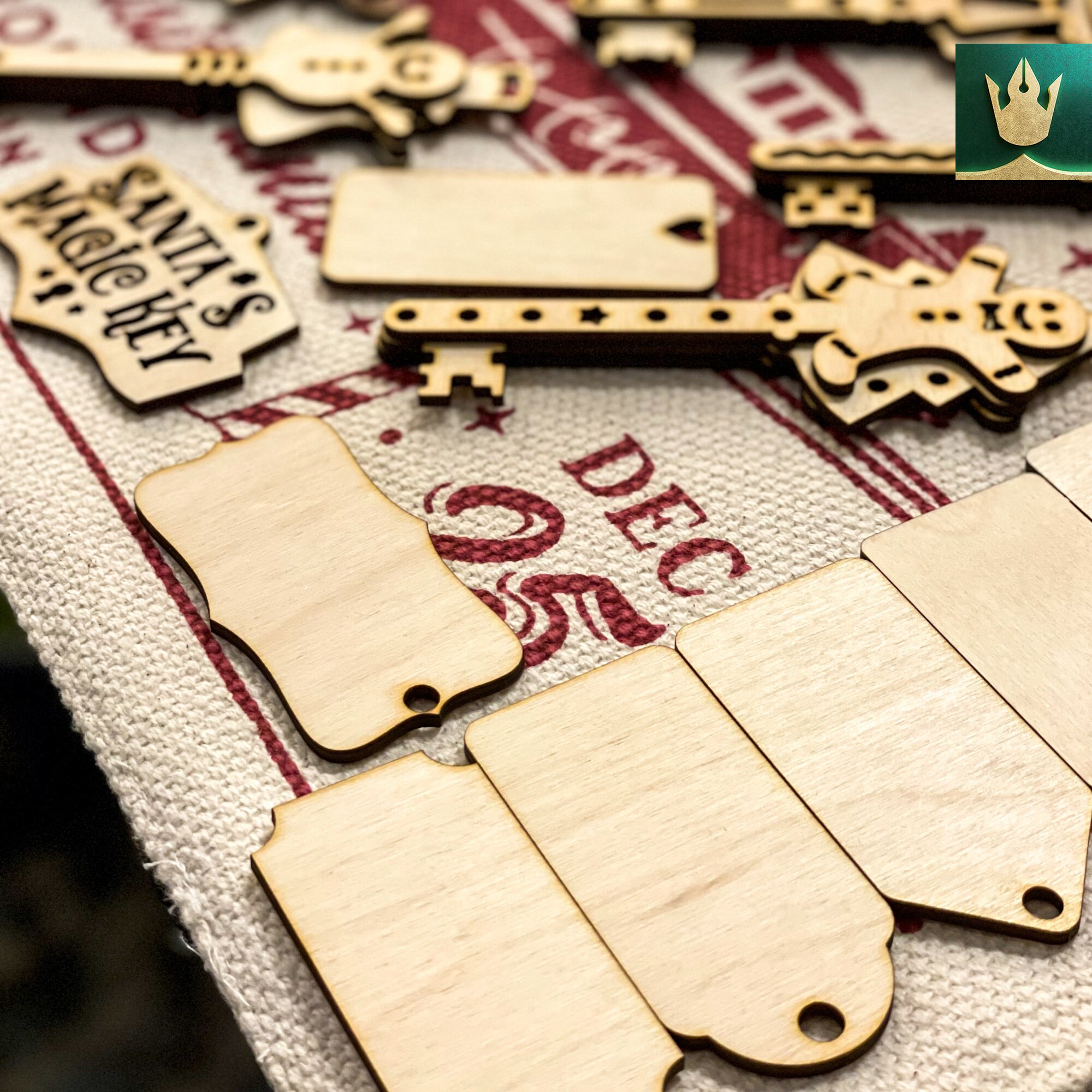 Magical Key Label Christmas Magic Keys 3D Bundle SVG Cut Files | Santa's Magic Key ...