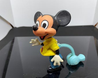 Vintage Mattel Toys Walt Disney Micky Maus Schiebetier
