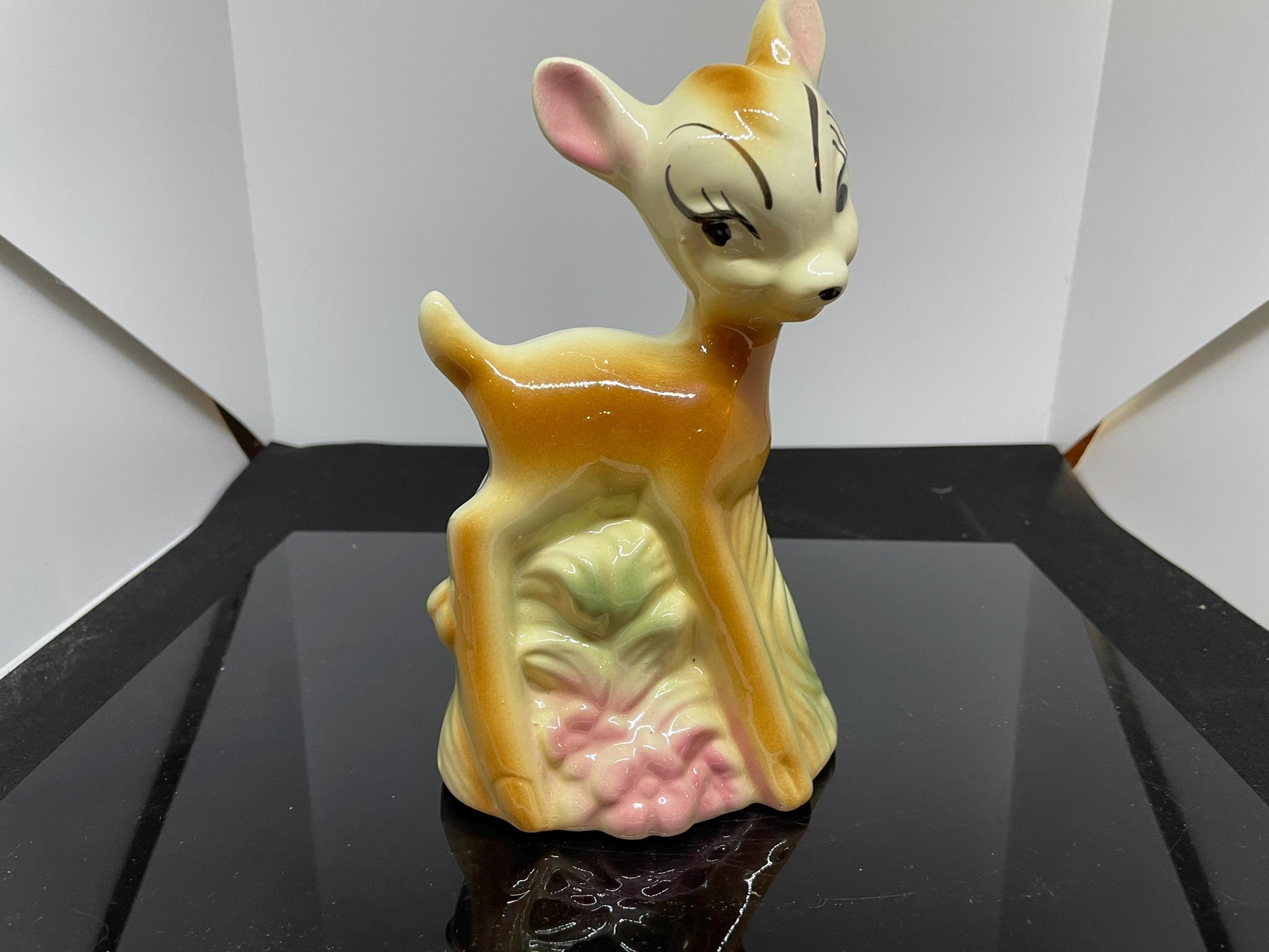 Vintage Bambi Bank - Etsy