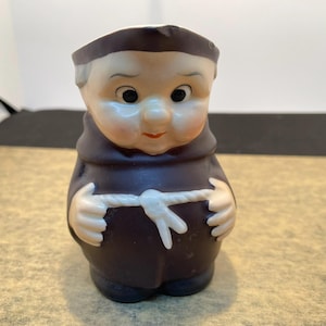 Vintage Porcelain Friar Tuck Monk Milk Pitcher.
