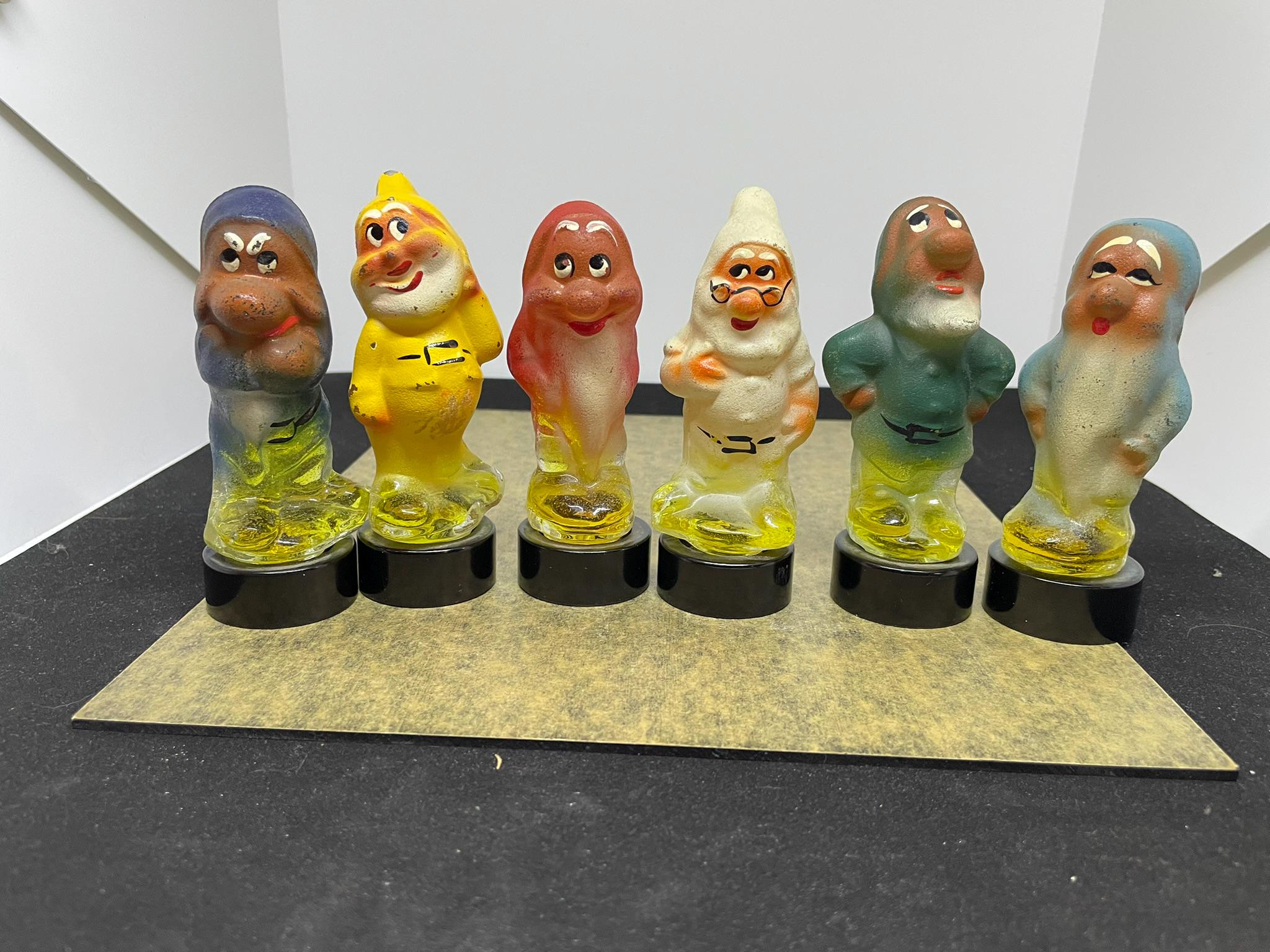 Vintage Russian Walt Disney Seven Dwarfs Perfume Bottles - Etsy