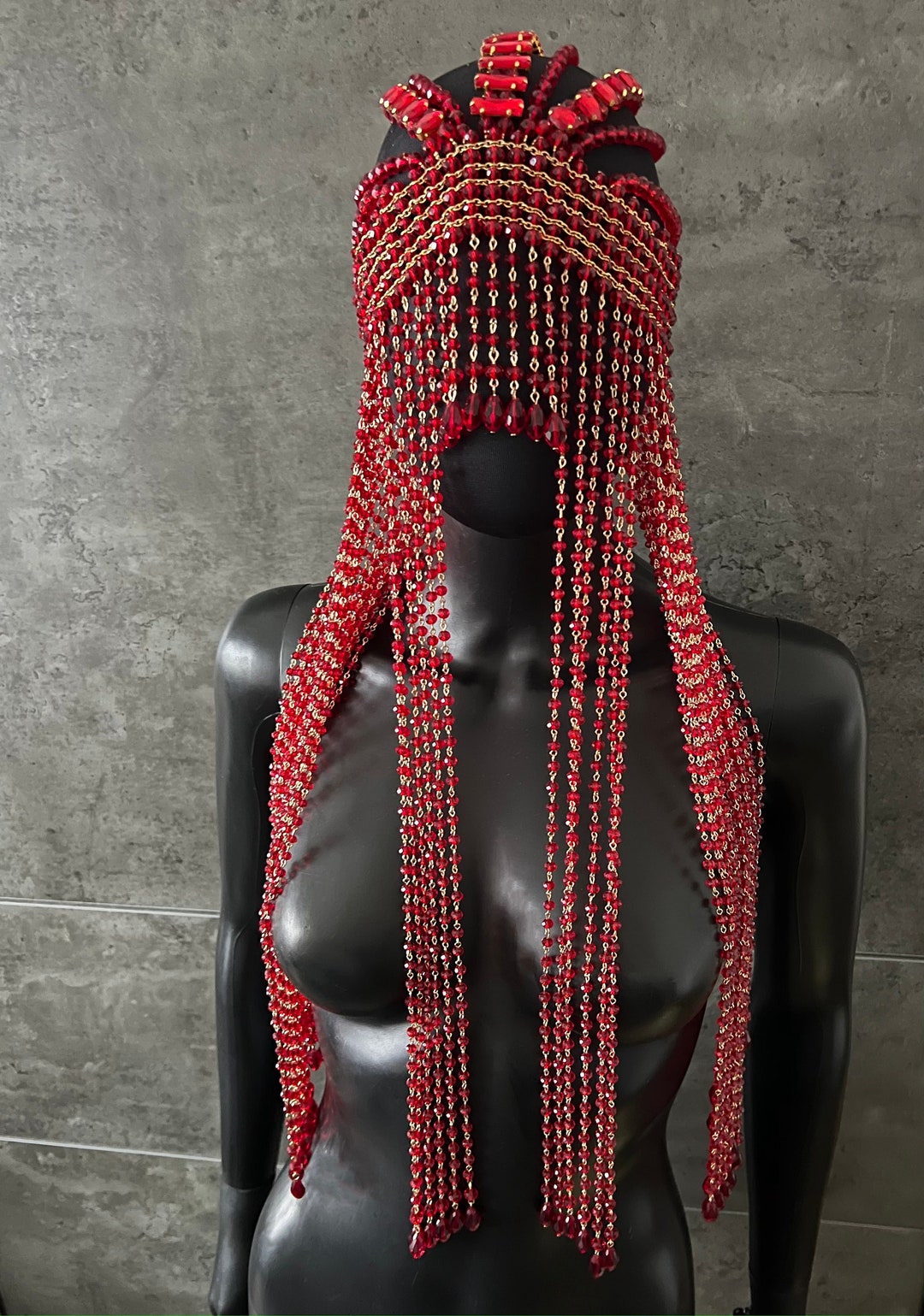 chain crown headpiece