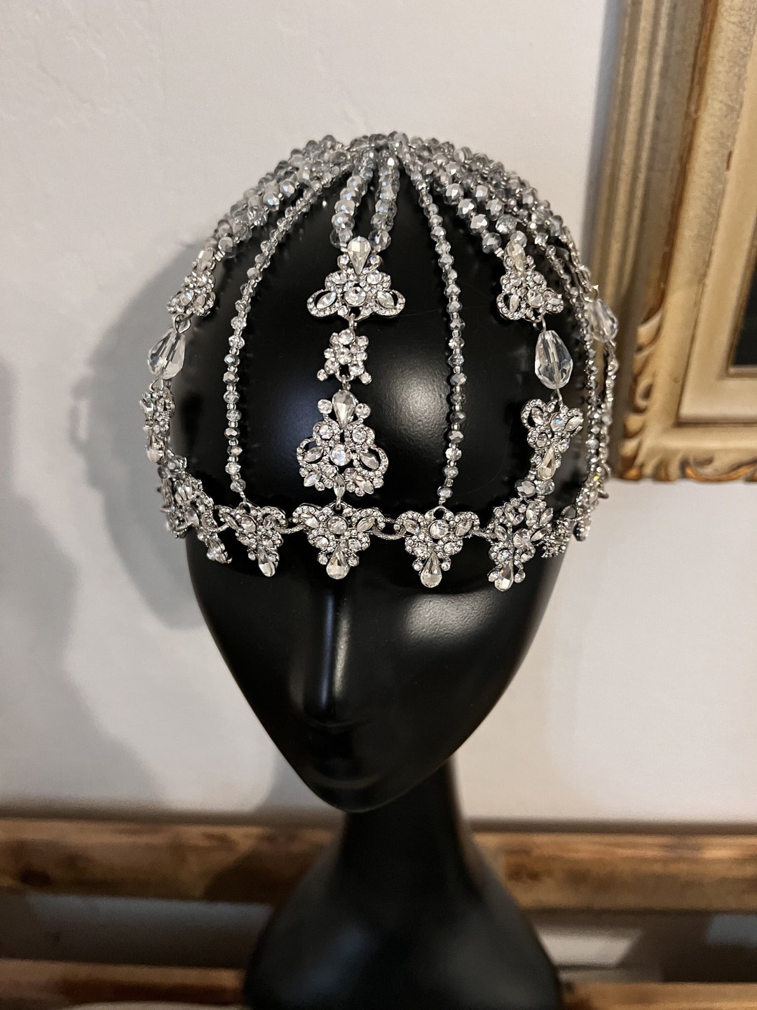 Crystal Headpiece hair Jewelry Crystal Bridal Headpiece
