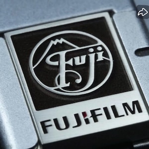 Fuji/Fujifilm (zilverkleur) flitsschoenplaat/-kapje
